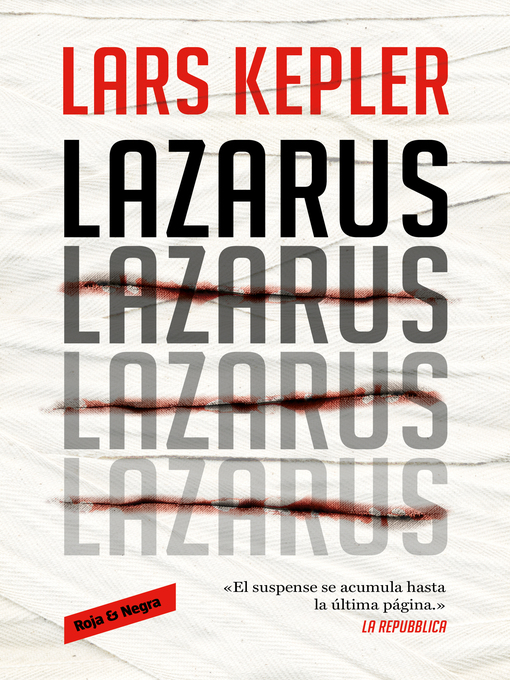 Title details for Lazarus by Lars Kepler - Wait list